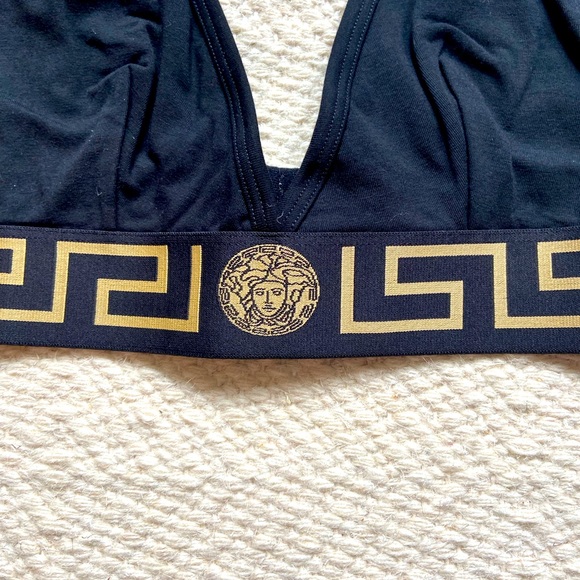 Versace black bra top - Picture 3 of 4